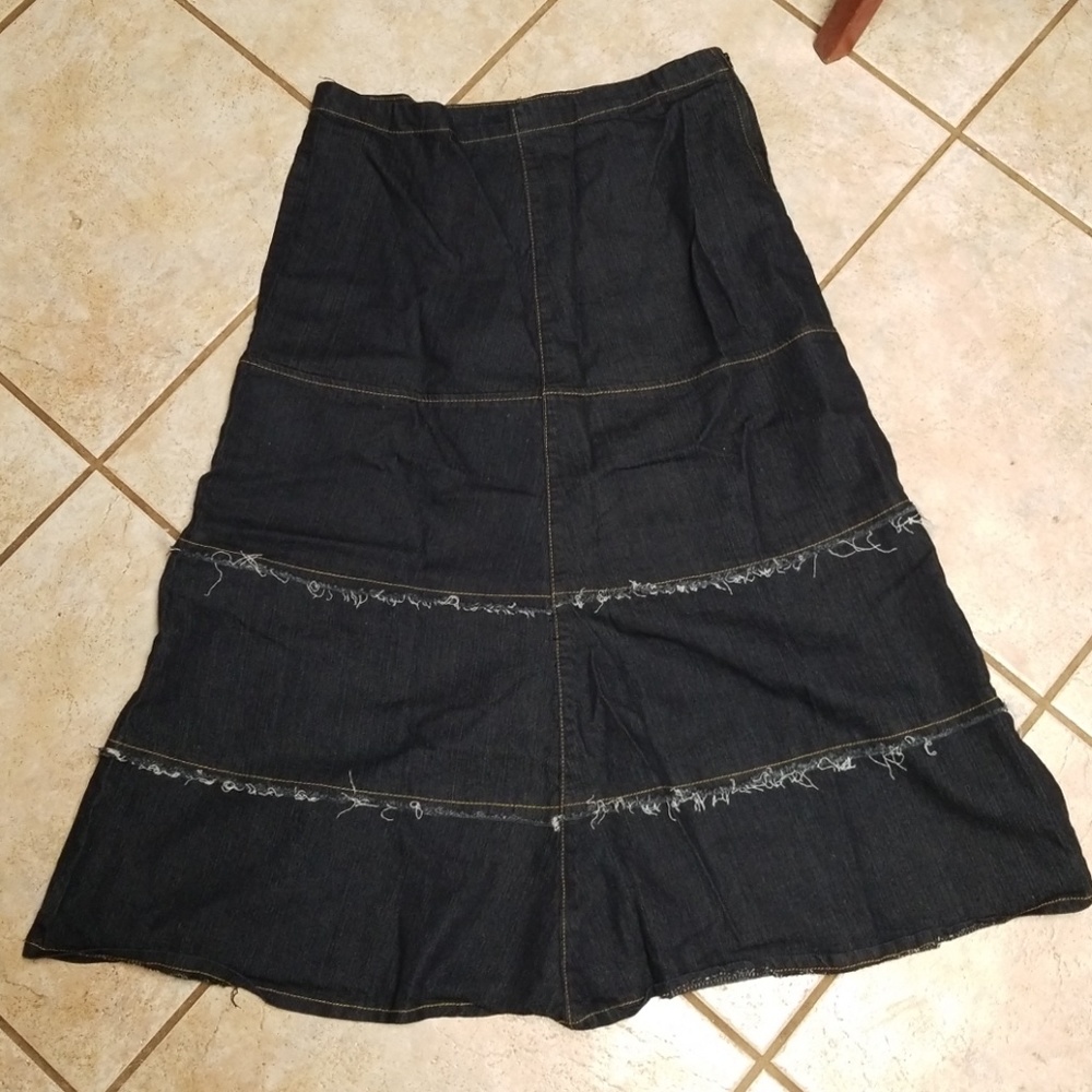 Denim skirt